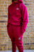 BURGUNDY AMIL SWEATSUIT