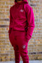 BURGUNDY AMIL SWEATSUIT