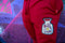 BURGUNDY MONEY BAG ALL MONEY IS LEGAL TRACKSUIT