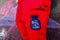 FLAME /BLUE MONEY BAG ALL MONEY IS LEGAL TRACKSUIT