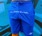 COOL BLUE ALL MONEY IS LEGAL SHORTS