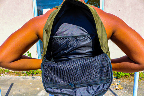 MONEY GREEN ALL MONEY IS LEGAL BACKPACK