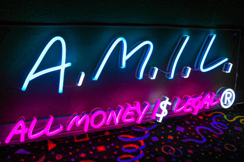 Miami Vibe AMIL Neon Light