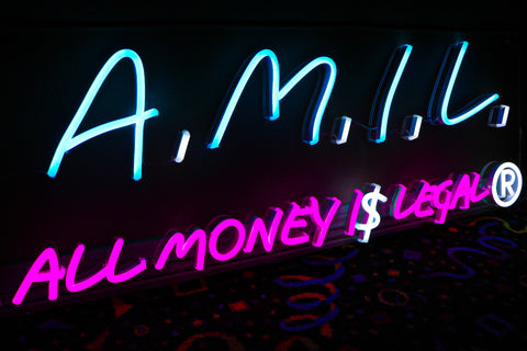 Miami Vibe AMIL Neon Light
