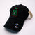 Black Theme Color Adjustable Money Bag Dad Cap