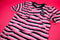 Pink Panther Money Bag Stripe Tee