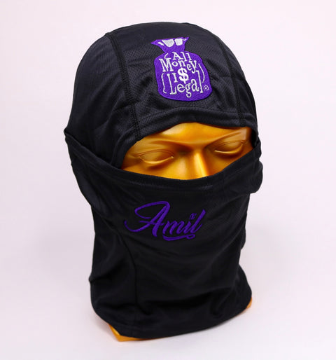 King Black Face Mask