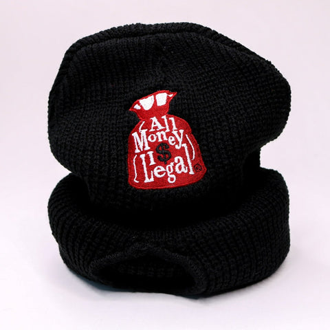 Crimson Black Ski Mask