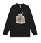 Black All Money is Legal Burr Bag Long Sleeve