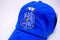 Golden Blue Money Bag Dad Cap